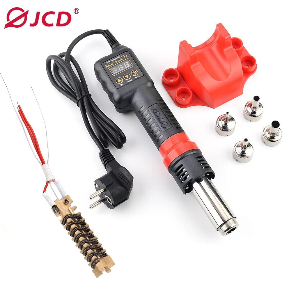Heat Gun Variable - Jcd-micro pistola de ar quente 8208