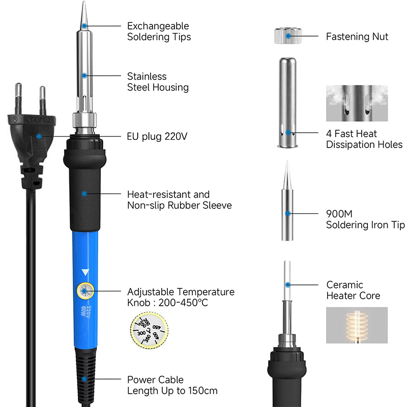 Kit de Ferro de Solda Elétrico - Power Tools Total avaliação e preço