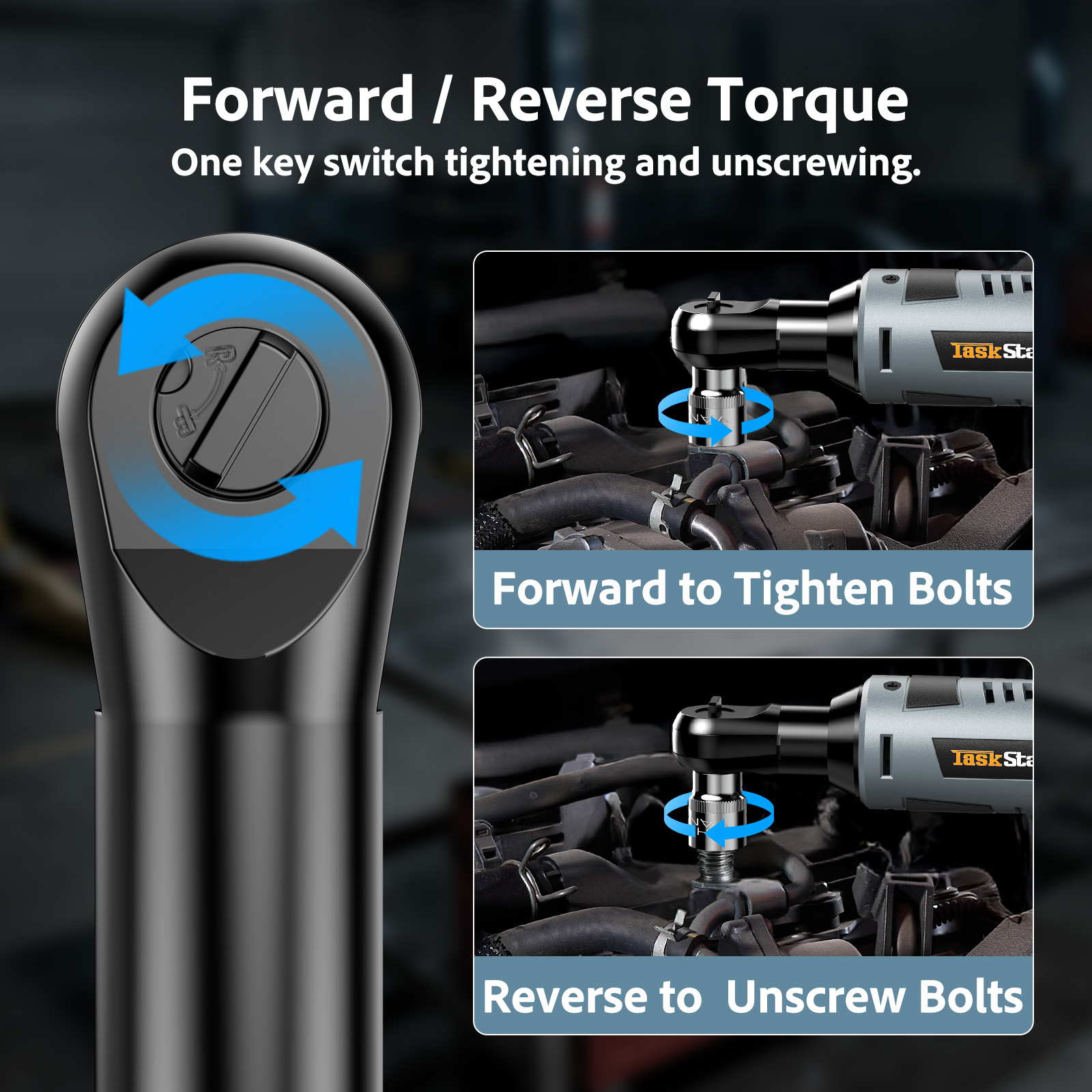 Chave de catraca sem fios Task - Power Tools Total avaliação e preço