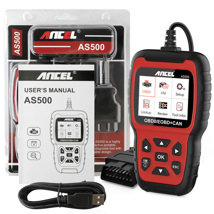Ancel AS500 OBD2 Scanner autom - Power Tools English avaliação e preço