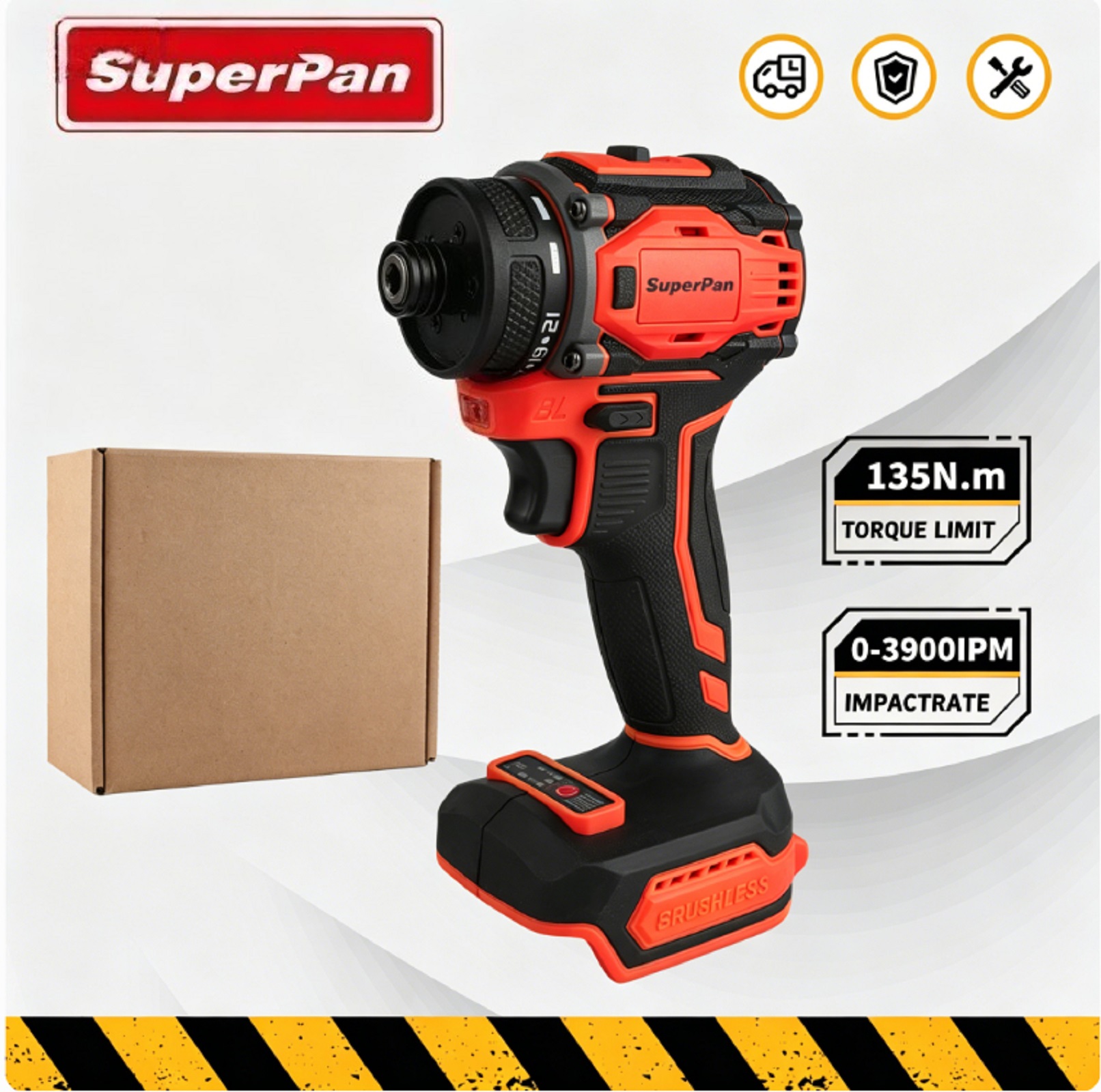 SuperPan 3900IPM Chave de Impa - Power Tools Milwaukee avaliação e preço