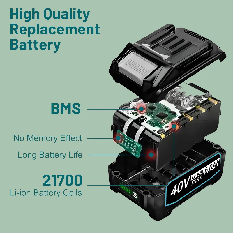 Bateria de substituição de fer - Makita Power Tools Xgt avaliação e preço