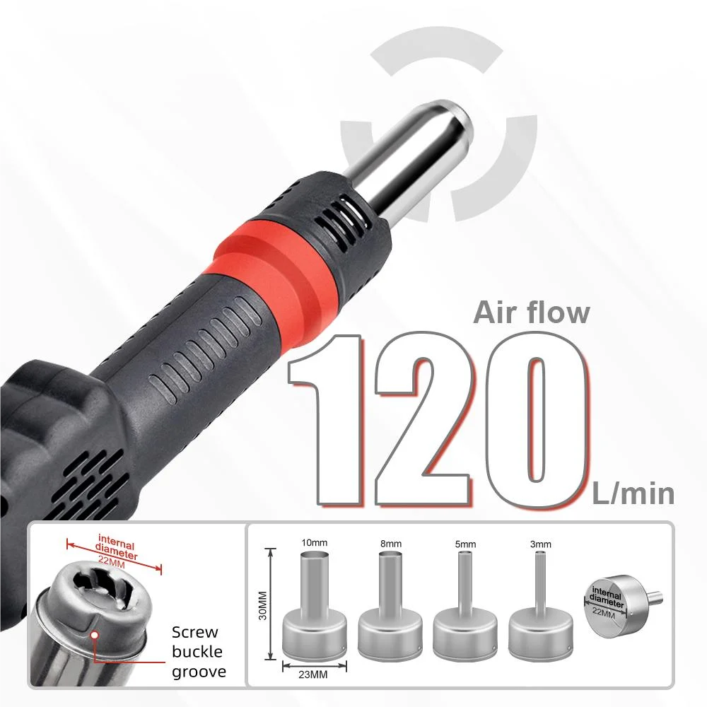 Jcd-micro pistola de ar quente - Heat Gun Variable avaliação e preço