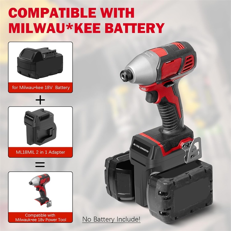 Adaptador de bateria 2 em 1 pa - Power Tools Milwaukee avaliação e preço