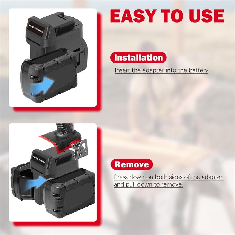 Adaptador de bateria 2 em 1 pa - Power Tools Milwaukee avaliação e preço