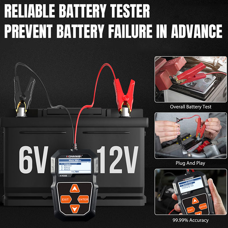 Testador de Bateria Automotiva - Power Tools English avaliação e preço