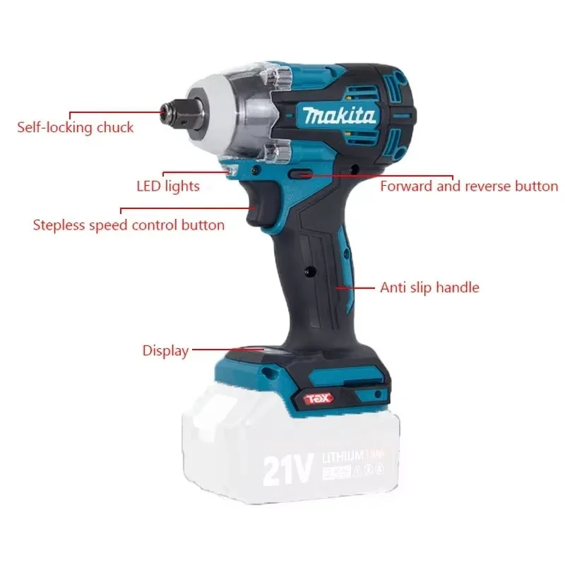 Makita TW004G 630N.m Parafusad - Cordless Drill Driver avaliação e preço