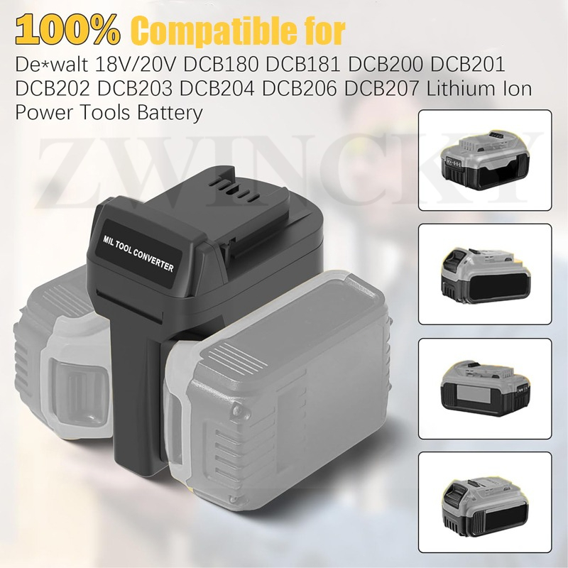 Adaptador de Bateria ZWINCKY p - Power Tools Milwaukee avaliação e preço
