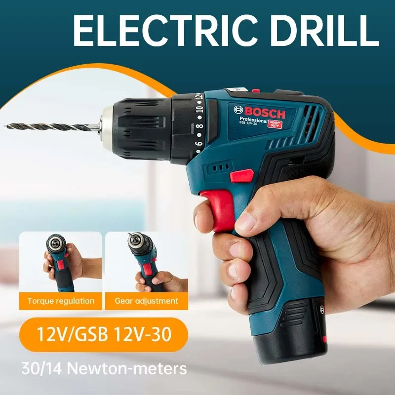 Furadeira Elétrica Profissiona - Cordless Drill Driver avaliação e preço