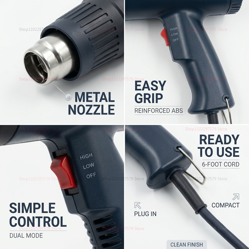 Nova Pistola de Ar Quente 2500 - Heat Gun Variable avaliação e preço