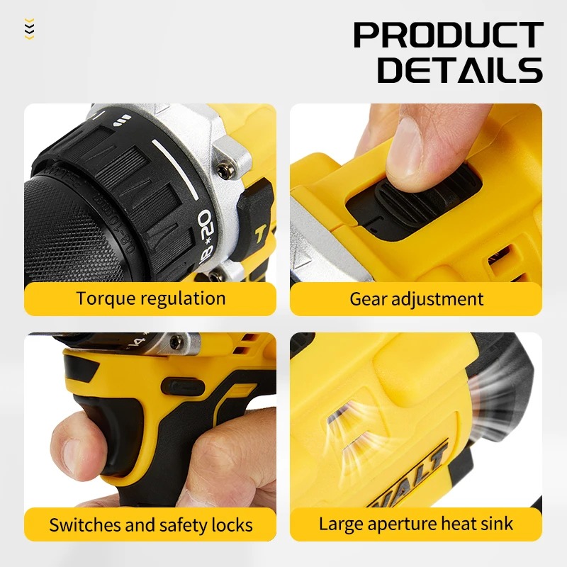 NOVO 2026 DEWALT DCD805 Furade - Cordless Drill Driver avaliação e preço