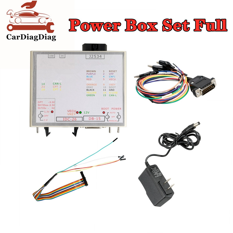 Caixa de energia para jtag usa - Power Tools English avaliação e preço
