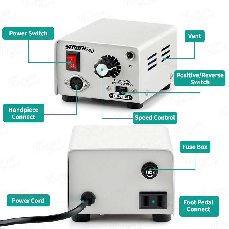 65w forte 90 micromotor 102l/e - Power Tools Safety avaliação e preço