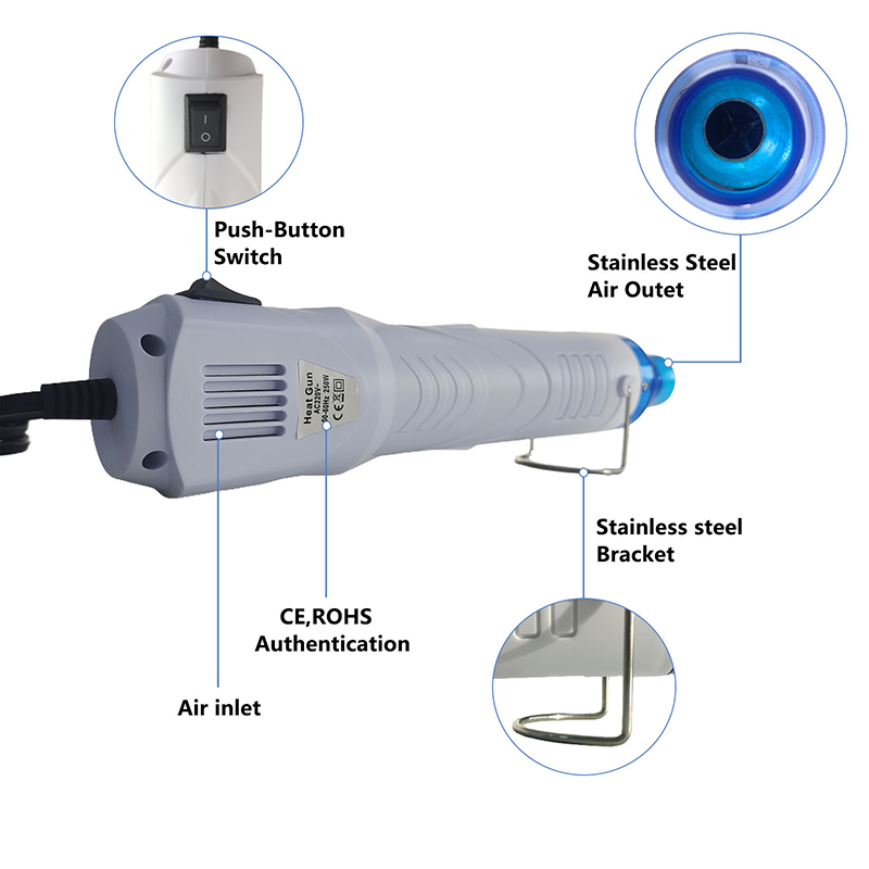 Pistola de ar quente 220v, ven - Heat Gun Variable avaliação e preço
