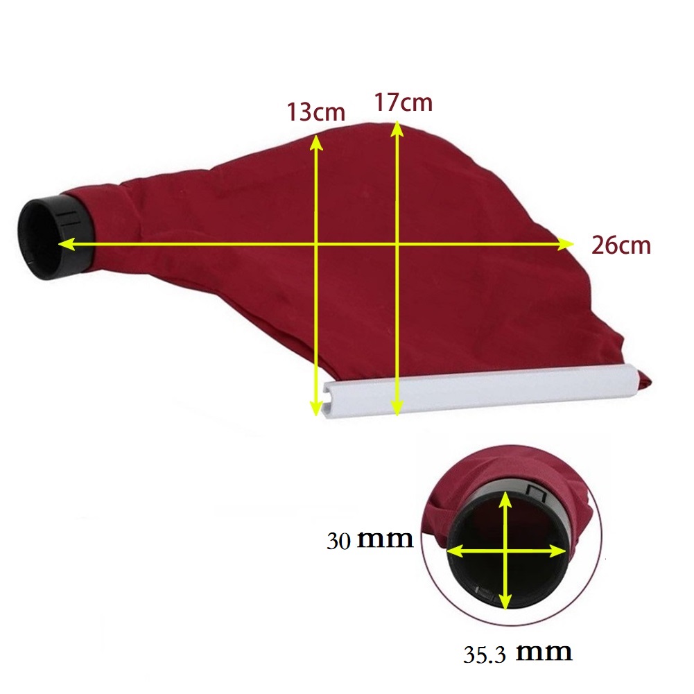 Saco de pó para lixadeira, pan - Power Tools Sander avaliação e preço