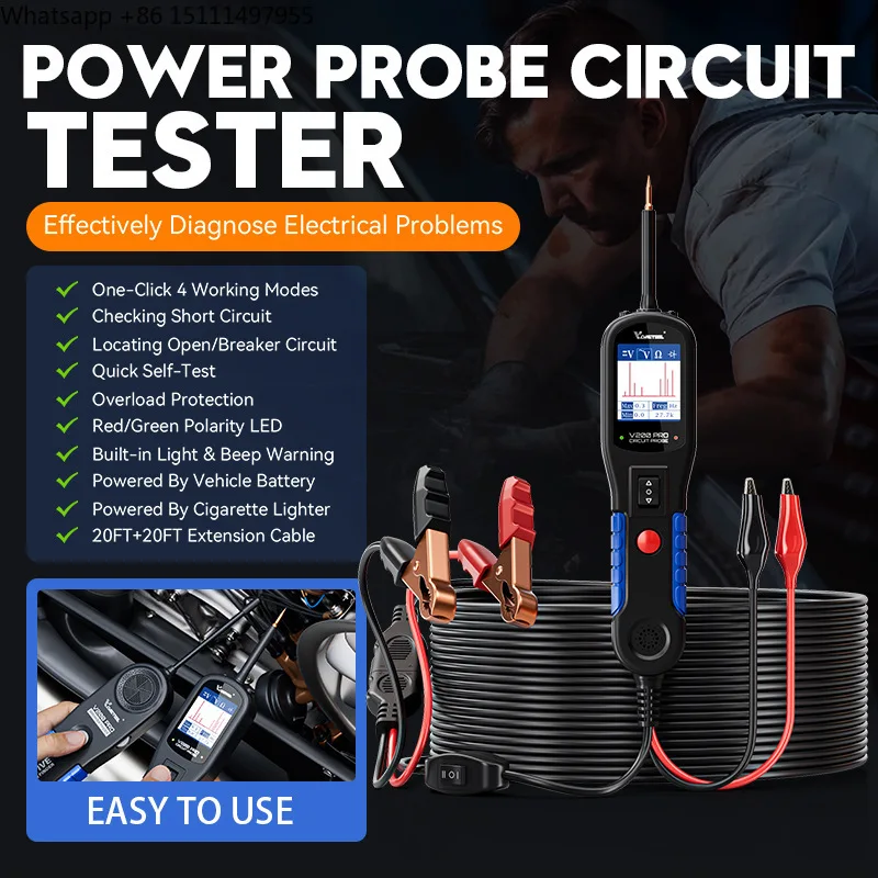 VDIAGTOOL V200PRO Testador de  - Power Tools English avaliação e preço